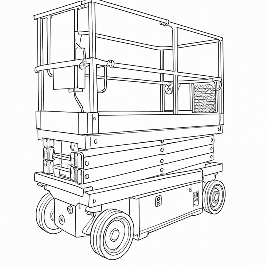 SCISSORSLIFT 26ft (RENT)