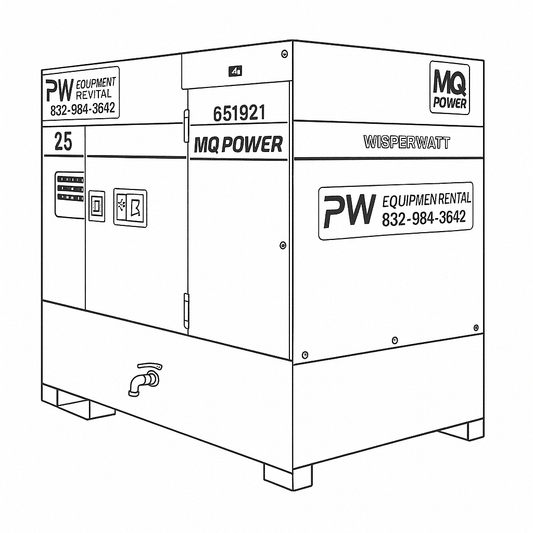 Electric generator 25KVA (RENT)